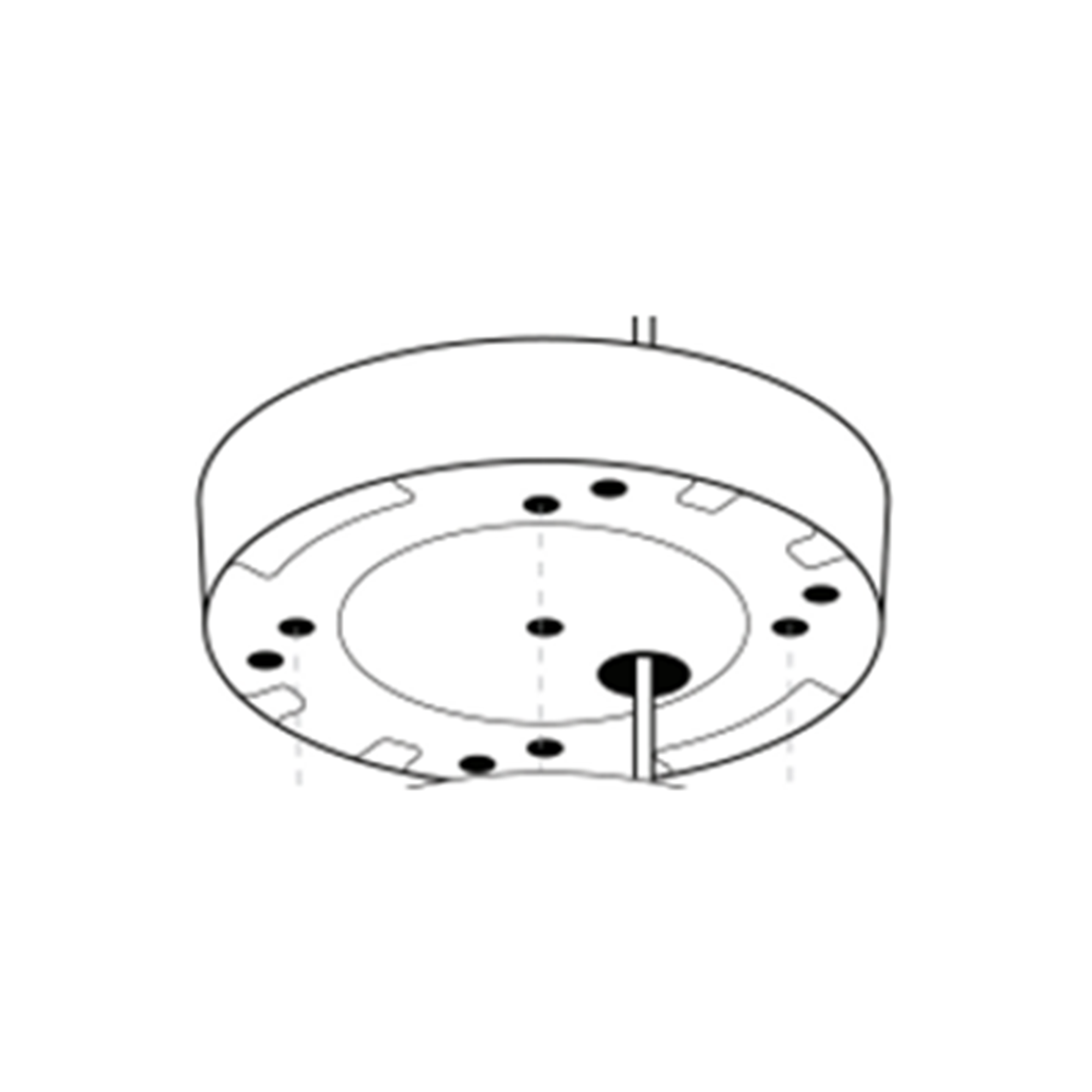 Nightwave Analog Replacement bottom housing section