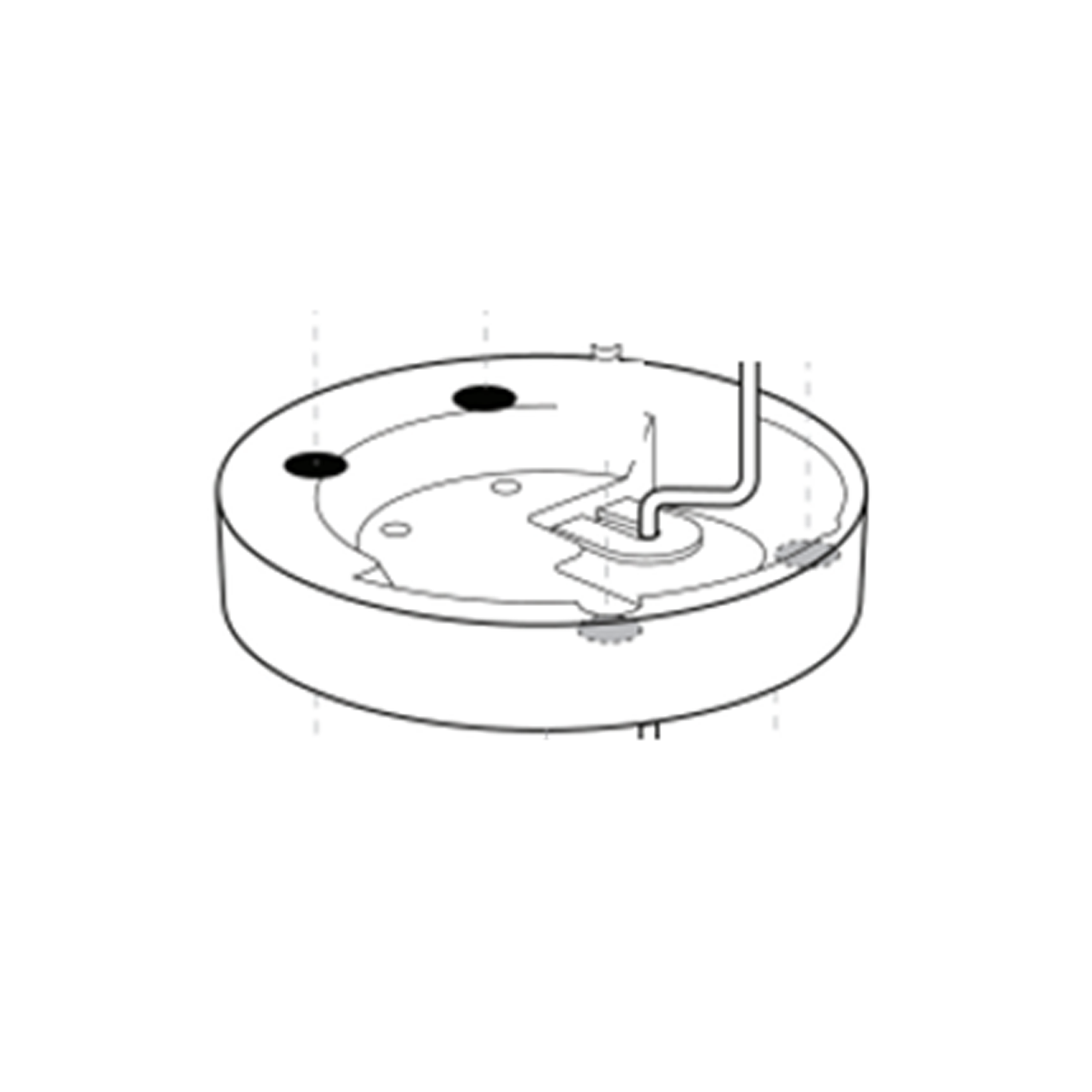 Nightwave Analog Replacement bottom housing section
