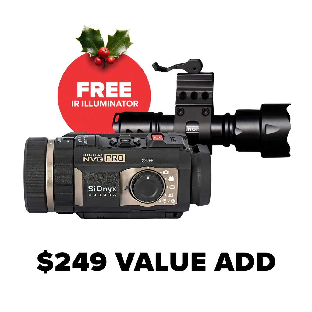 SIONYX Aurora Proバンドル | ナイトビジョンカメラ＆IRイルミネーター